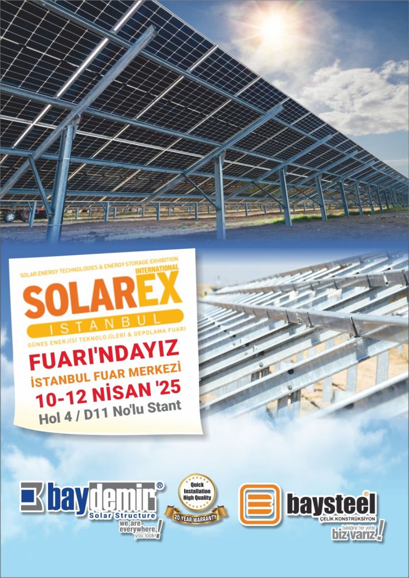 SOLAREX ISTA FUARI'NDA 4.Hol D11 Standında Buluşuyoruz